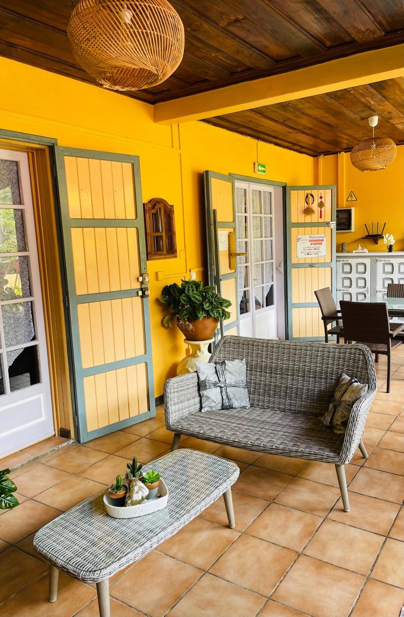 Chambres D'Hotes L'Orchidee Rose Salazie Exteriér fotografie